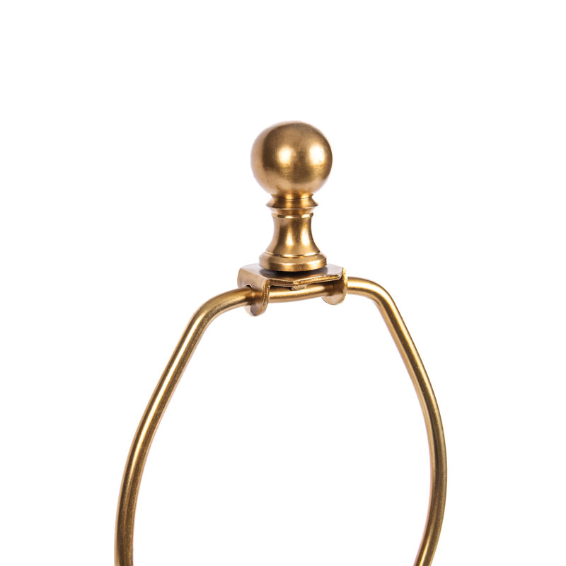 Lampe de table cylindrique en métal texturé à 3 niveaux, Noir ; Bronze