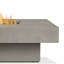 Geneva Rectangle Concrete Propane Fire Pit Table by Jensen Co.-1187490837-1107158374