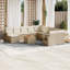 Ensemble de canapé de jardin Vidaxl beige