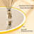 Round Framed Dimmable LED Anti-Fog With 3 Color Adjustment Bathroom Mirror Front&Backlit Vanity Mirror with Tempered Glass-105502954-105502961