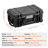 1.58 Cu.ft Weatherproof Hard Case with Retractable Pull Handles & Wheels  Protect