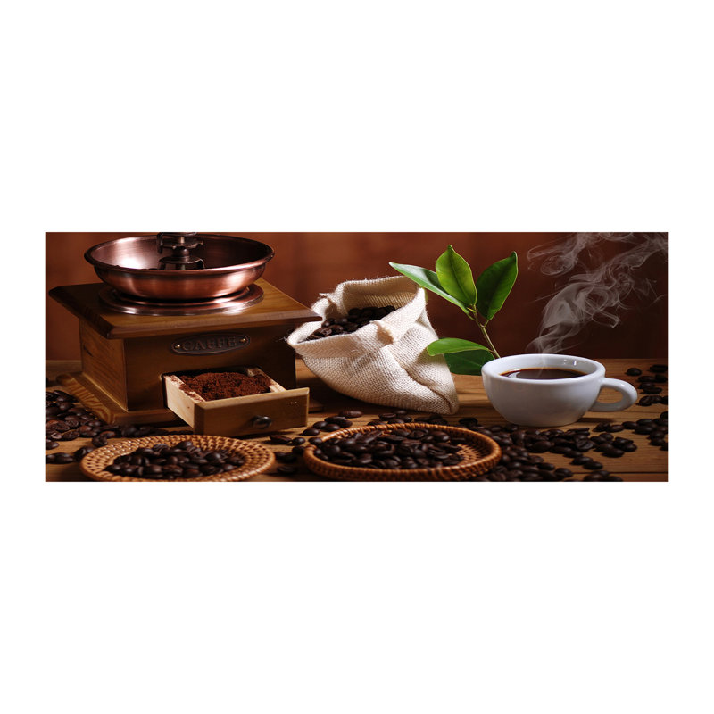A Cup Of Espresso - No Frame Print on Canvas