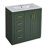 30'' Bathroom Vanity with Ceramic Sink Combo,Solid Wood Frame Bathroom Storage Cabinet-105834893