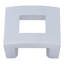 Centinel 1 3/4" Length Square Knob-766233344