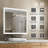 Ciyanna 30" W x 32" H Recessed or Surface LED Lighted Medicine Cabinet with 3 Adjustable Shelves, Defogger, Outlets & USBs-1765612742