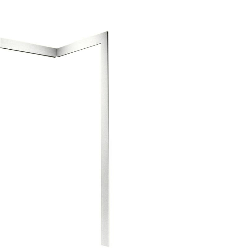 Solid Surface Shower Trim Kit, Tahiti White