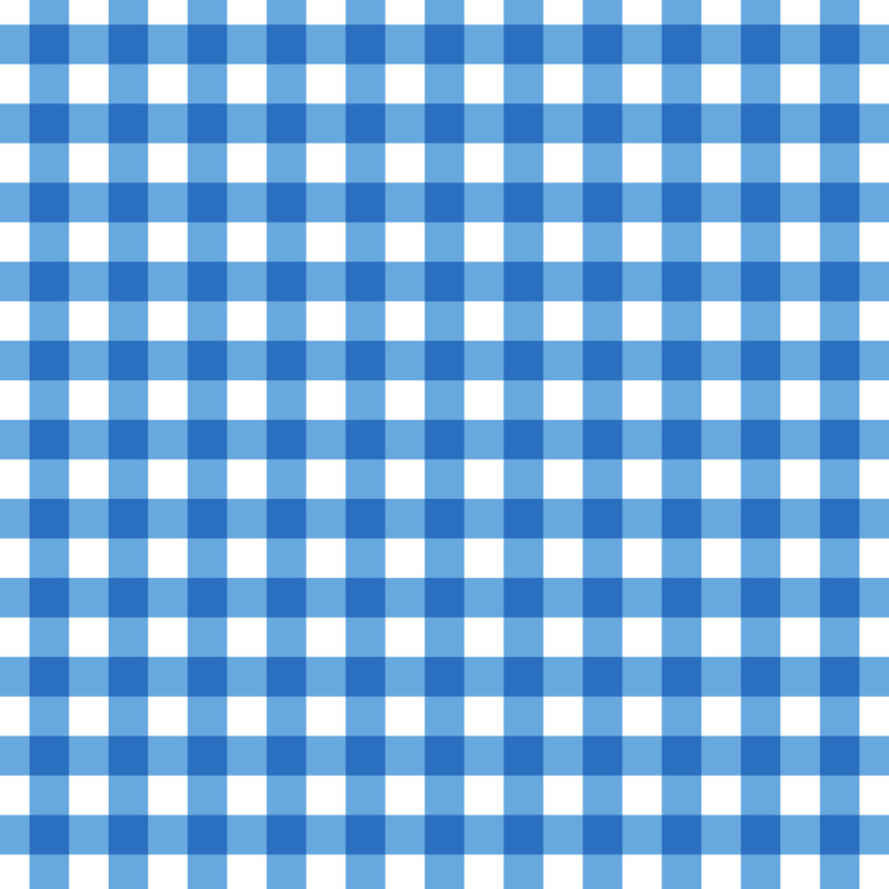 Buffalo Check Pattern by Seekershadow - Wrapped Canvas Print, 30cm H x 30cm W x 3.8cm D