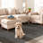 Modern Geometric Area Rug Bordered Contemporary Design-190350724-190350723