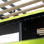 Lit mezzanine double en bois-498432302