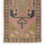 Tapis turc rétro noué à la main, revêtement de sol authentique des années 1950, tapis