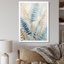 Blue and Golden Ferns Symphony, reproduction d'art sur toile