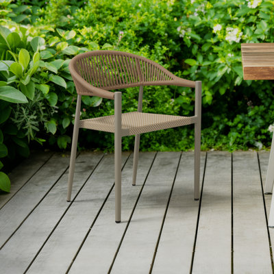 Fauteuil de salle à manger en rotin