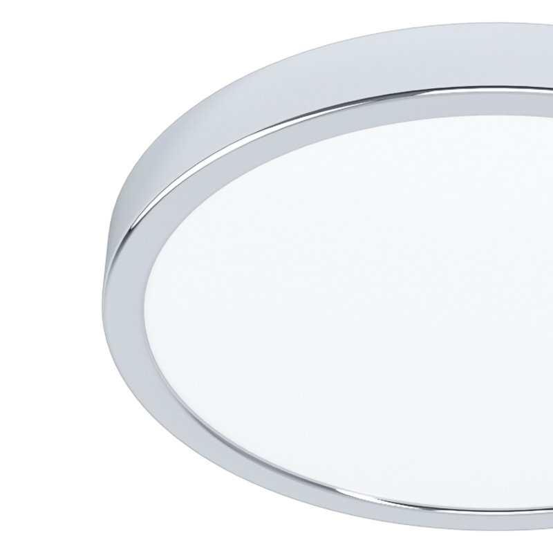 Denean LED Flush Mount, Chrome