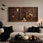 Art blanc sur toile, bibliothèque blanche-2095821399