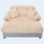 Canapé méridienne moderne 65,25 po Cloud-129598862