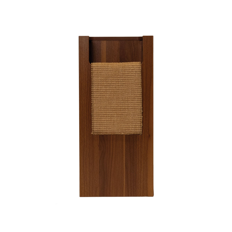 Table gigogne et griffoir Jewl, noyer, Brun