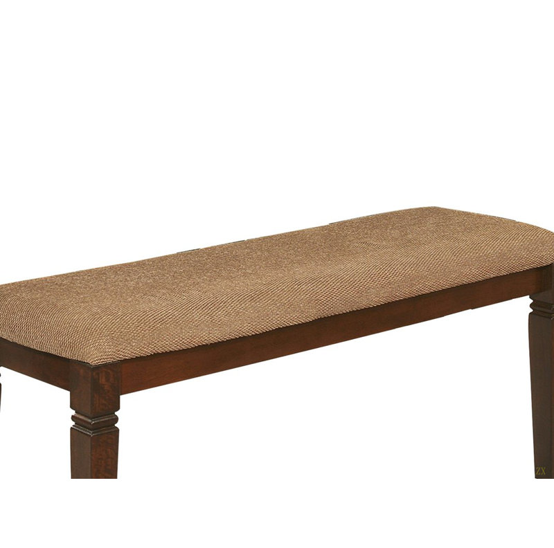 Siège rembourré en tissu de style transitionnel 1pc