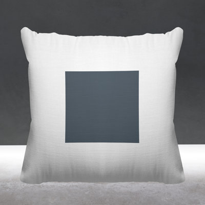 Ridge Geometric Outdoor Reversible Throw Pillow