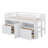 Sandin Kids Twin Loft Bed with Drawers-404917685