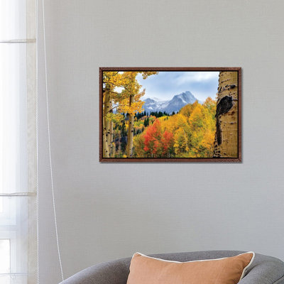 San Juan Mountains Fall Colors - Colorado Autumn Scenery 1 Piece Wall Art on Canvas