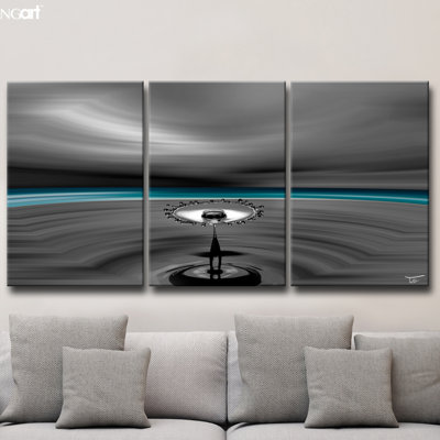 " Aqueous Trance I " by Tristan Scott 3 - Pieces