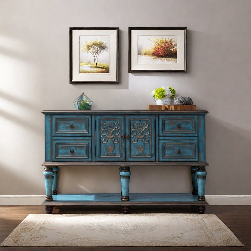Console American Retro, Bleu