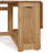 Farmhouse Space-saving Dining & Entryway Furniture Set With Drop Leaf Table, 4 Folding Chairs & Console Table