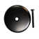 1-1/2" x 12" Sch. 40 ABS Tip-Toe Bathtub Leg Drain Assembly with One-Hole Overflow