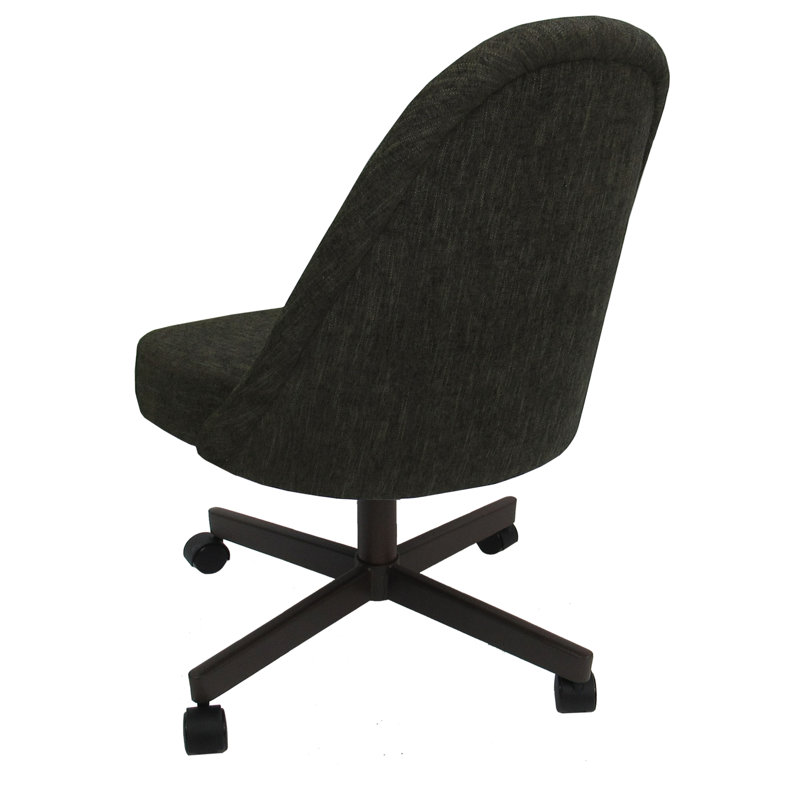 18.00'' H Upholstered Side Chair, Coffee, Sanora Brown