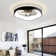 19.7'' Bedroom Recessed Ceiling Fan with  Light,With LEDs and special programs