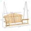 Balancelle d'extérieur suspendue 2 places Outsunny
