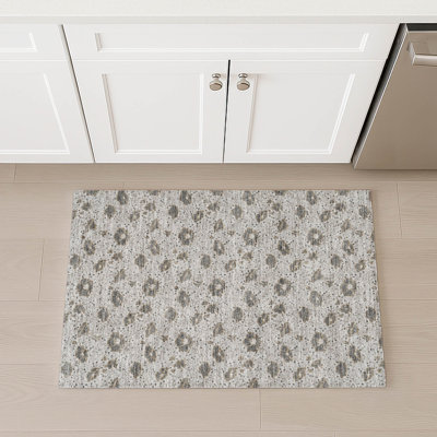 Machine Washable Indoor/Outdoor Chantille ACN2792 Floral Rug