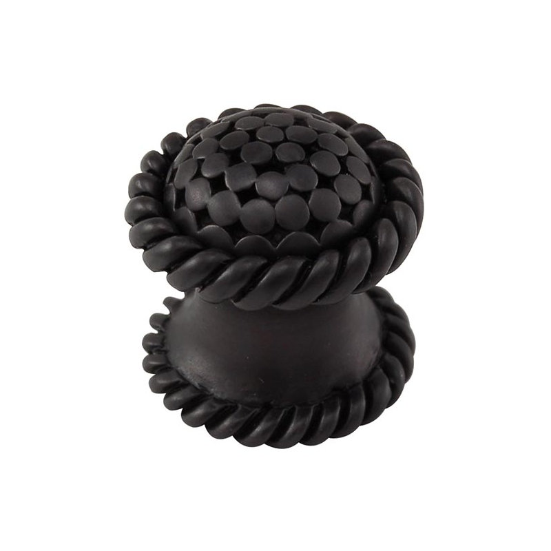 Tiziano Mushroom Knob, 0.875" H x 0.875" W x 0.875" D, Oil-Rubbed Bronze