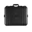 Mallette d'équipement en plastique polyvalente, imperméable et, pour différents utilisateurs - Boîte noire avec disques d'entraînement
