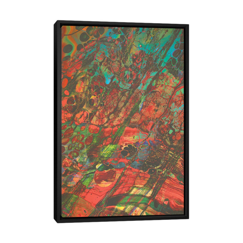 «Nourrissez votre tête III», impression sur toile, H 26 po x l 18 po x P 1,5 po, Toile avec cadre noir, Pas de tapis