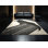 Tapis gris moelleux doux et moelleux à motif de chevrons gris et noir éclectique Faune