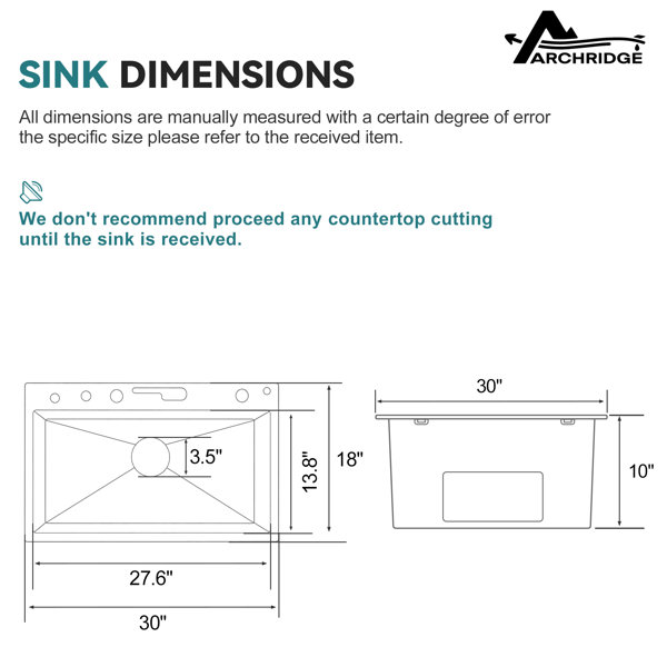 Dimensions du produit