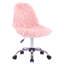 Faux Fur Office Chair-1099990291