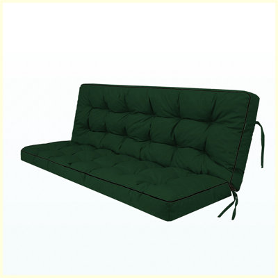 3 Seater Swing Cushions Replacement, 71" x 40" Waterproof Porch Swing Cushions, 4" Thickened Bench Pad for Outdoor Patio, Garden, Yard