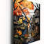 Horloge murale Cityscape Alleyway Patchwork I-99632352