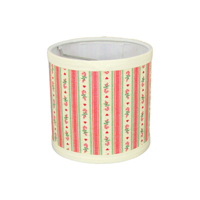 Abat-jour tambour 5 po Christmas Cane