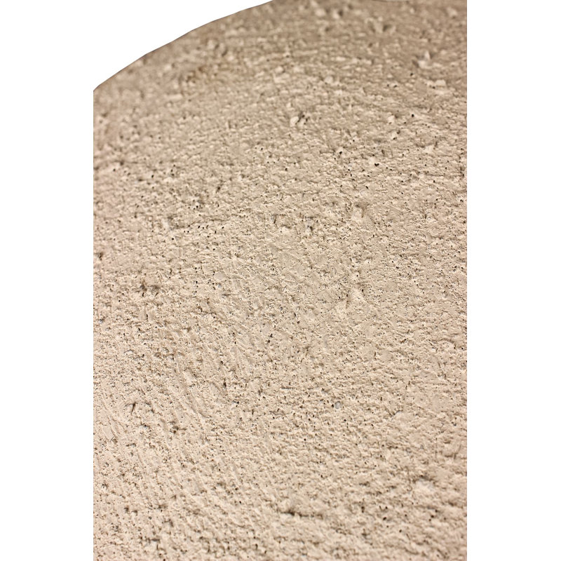 Lustre réglable élégant, structure en métal avec capuchon en béton de carbone, plaque de base de 15,7 de diamètre x 5 de hauteur | Hauteur réglable de 20 à 25,6 | Crème et blanc, douille E27 de 40 W maximum (ampoule non incluse), indice de protection IP20