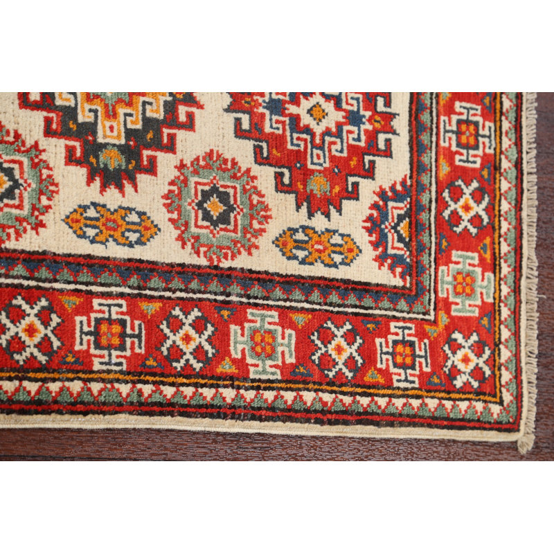 One-of-a-Kind 2'0" X 2'11" Wool Area Rug in Ivory