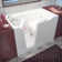Crescendo 59.75'' x 35.8'' Walk-in Fibreglass Bathtub with Faucet
