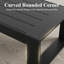 Table basse d'extérieur moderne en aluminium-1457104959