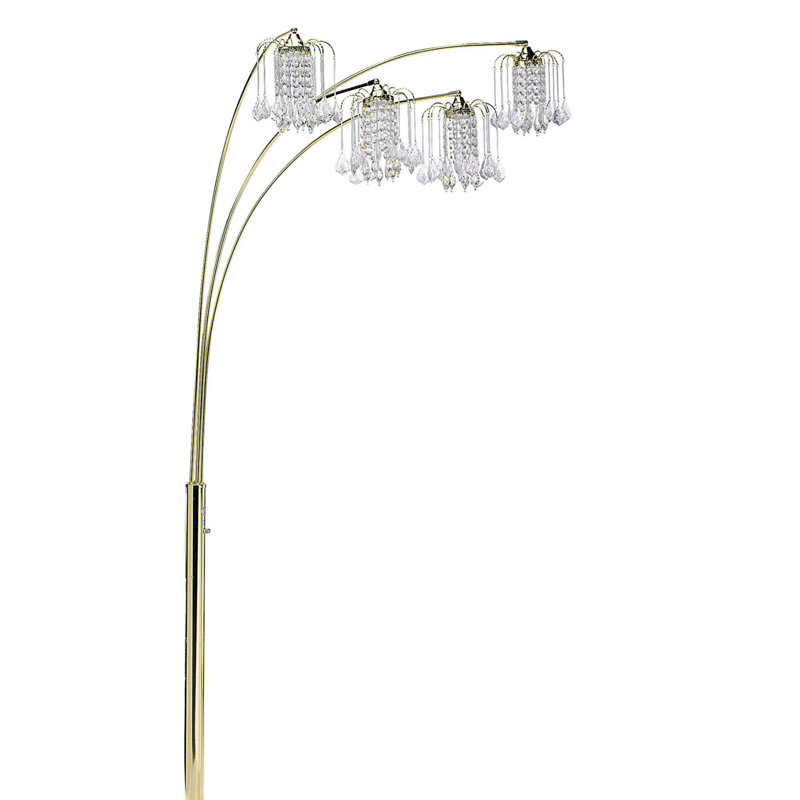 Lampe sur pied en métal 84 po de hauteur