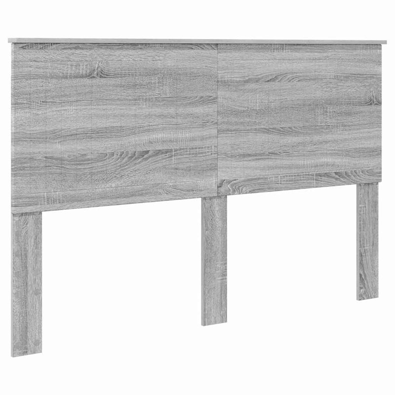 Panel Headboard, EU Double - 150 x 200 cm, Grey Sonoma