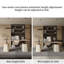 Bureau à hauteur réglable pour un usage domestique-1718674166