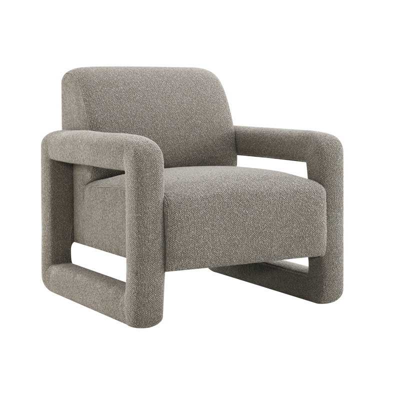 Fauteuil d'appoint en chenille Glenda