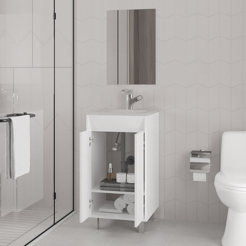 Summit Summit Nova, blanc, salle de bain, Blanc